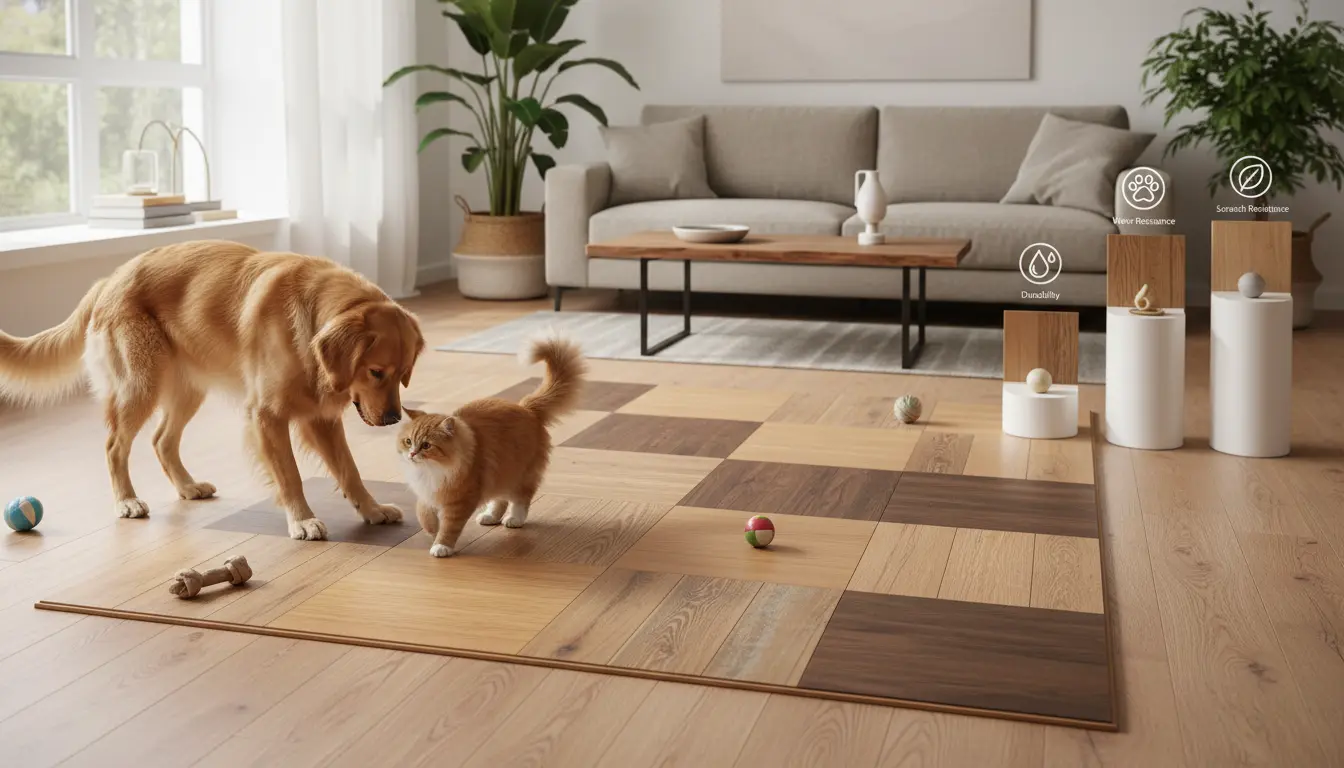 Chọn Sàn Gỗ Cho Nhà Có Thú Cưng: Review &Amp; Xếp Hạng Sàn Tốt Nhất
