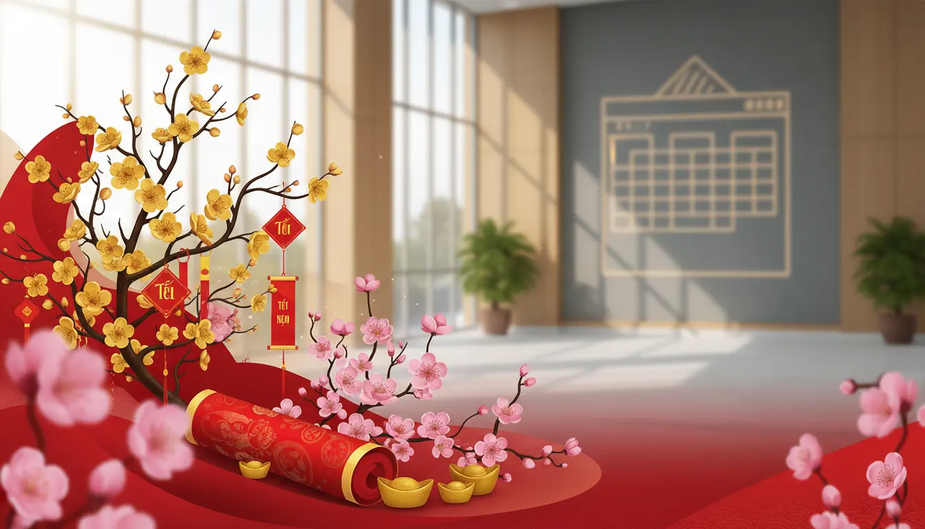 Lịch Nghỉ Tết Nguyên Đán Bính Ngọ 2026 Chính Thức: Tết Nghỉ Mấy Ngày?