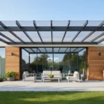 Mái Che Sân Trước Lấy Sáng: Giải Pháp Tối Ưu Với Tấm Lợp Polycarbonate