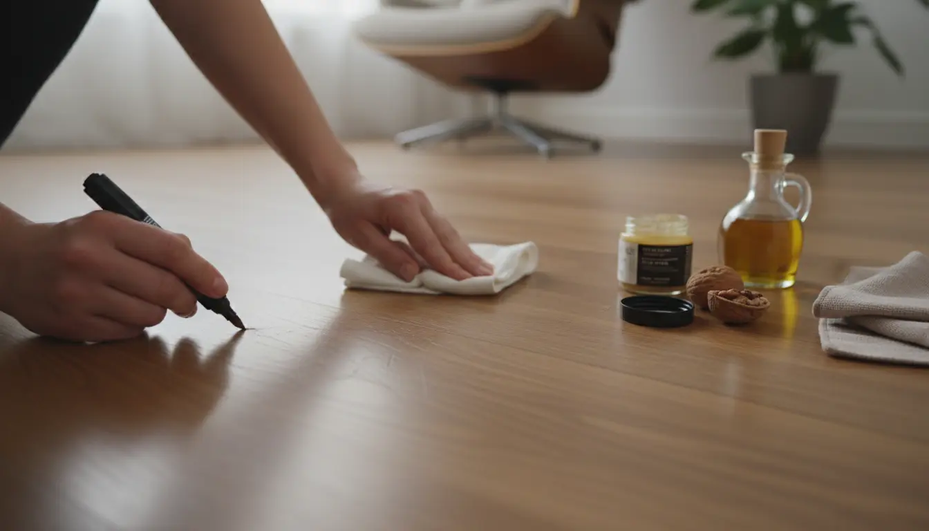 Mẹo Xử Lý Sàn Gỗ Tự Nhiên Bị Xước Tại Nhà Đơn Giản, Hiệu Quả