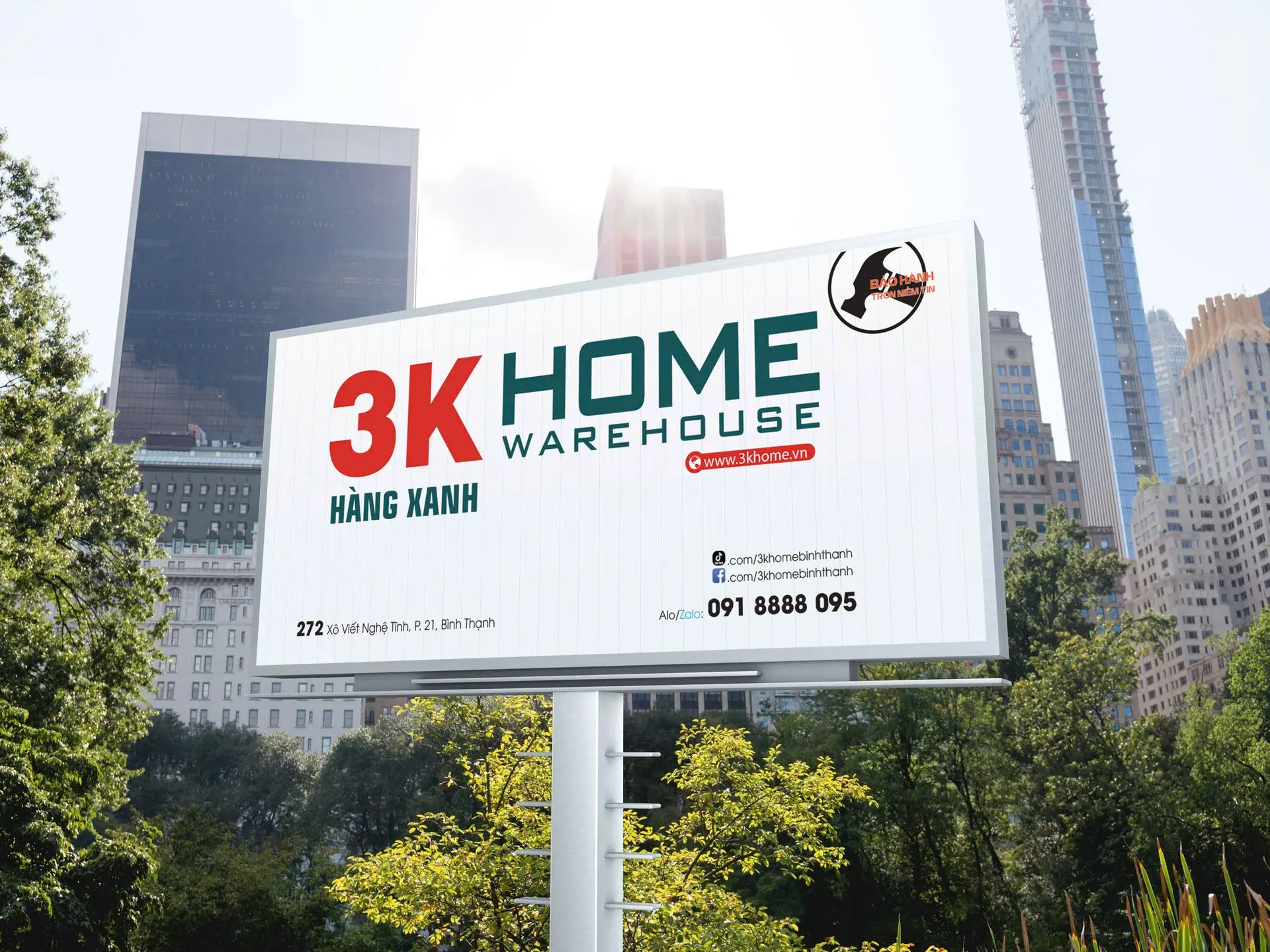Trải Nghiệm Không Gian Kiến Trúc Đẳng Cấp Cùng 3K Home Hàng Xanh