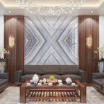 Tranh PVC Vân Đá 863005