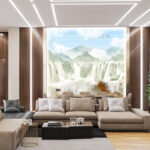 Tranh PVC Vân Đá 862675