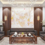 Tranh PVC Vân Đá 863377