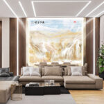 Tranh PVC Vân Đá 863407