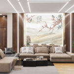 Tranh PVC Vân Đá 863453