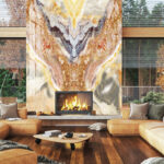 Tranh PVC Vân Đá 863447