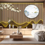 Tranh PVC Vân Đá 860544