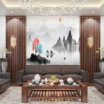 Tranh PVC Vân Đá 863948