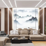 Tranh PVC Vân Đá 864137