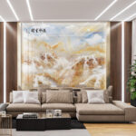 Tranh PVC Vân Đá 864499