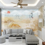 Tranh PVC Vân Đá 864561