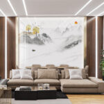 Tranh PVC Vân Đá 864768