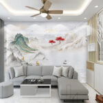 Tranh PVC Vân Đá 864772