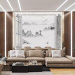 Tranh PVC Vân Đá 864807