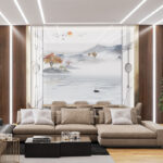 Tranh PVC Vân Đá 864821