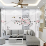 Tranh PVC Vân Đá 864876