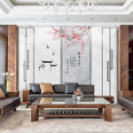 Tranh PVC Vân Đá 864878