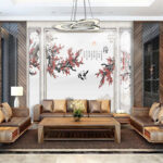 Tranh PVC Vân Đá 865264