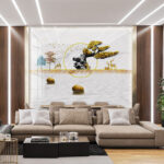 Tranh PVC Vân Đá 865368