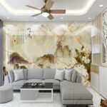 Tranh PVC Vân Đá 864461