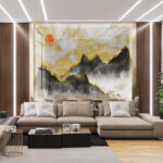 Tranh PVC Vân Đá 864481