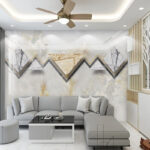 Tranh PVC Vân Đá 864676
